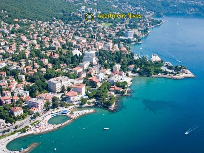 Apartment Nives Opatija Exteriér fotografie
